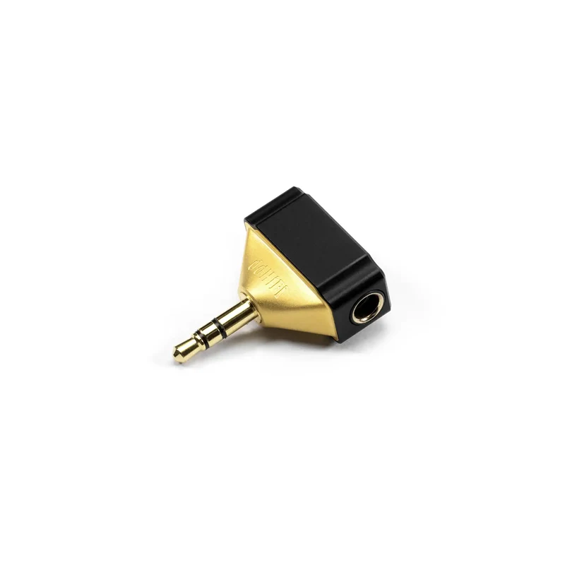 ddHiFi DJ44Gold Headphone Adapter | 4.4mm F to 3.5mm M