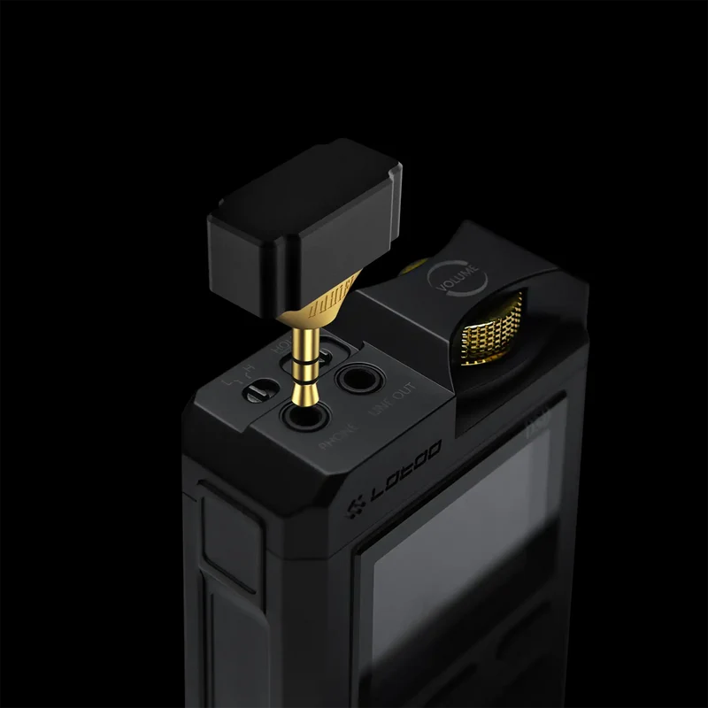 ddHiFi DJ44Gold Headphone Adapter | 4.4mm F to 3.5mm M