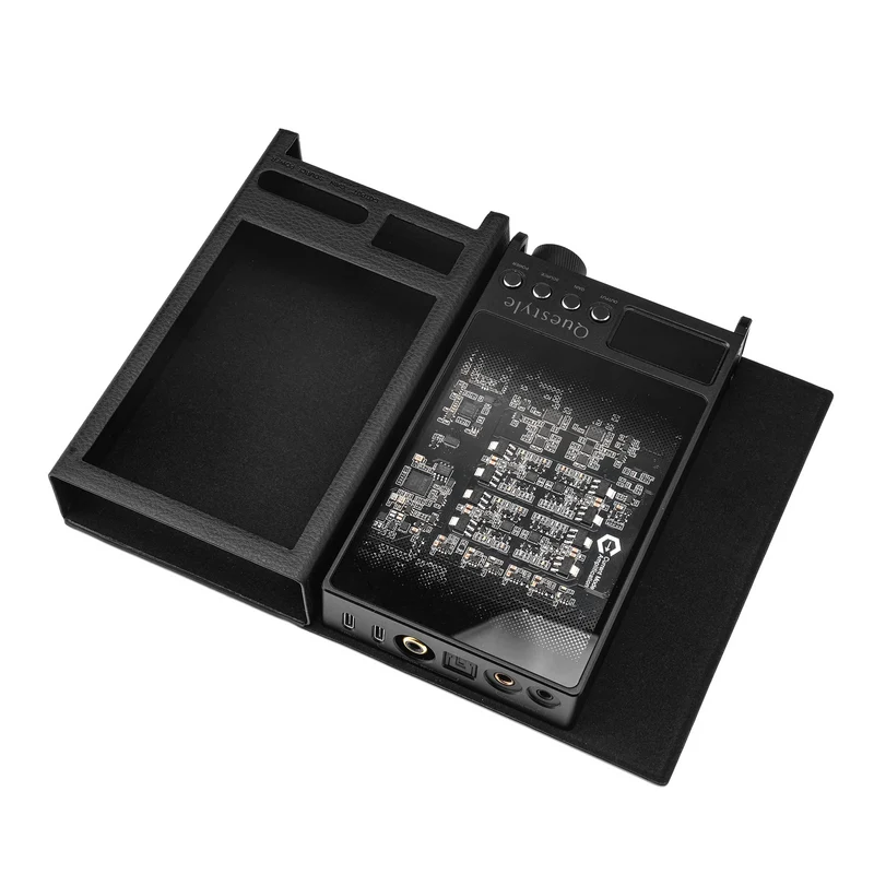 Questyle Sigma Pro Case | Magnetic Leather Case