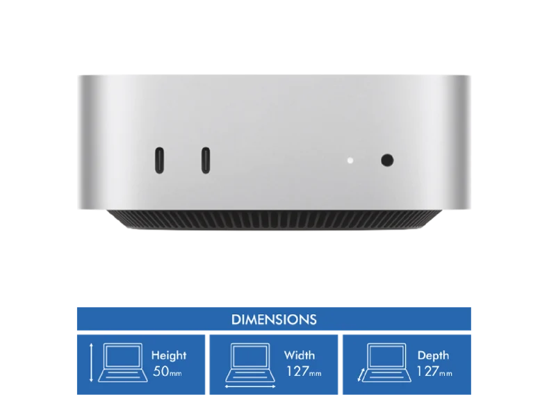 Apple Mac mini with M6 chip, 12-core CPU, 12-core GPU, 16GB, 512GB SSD