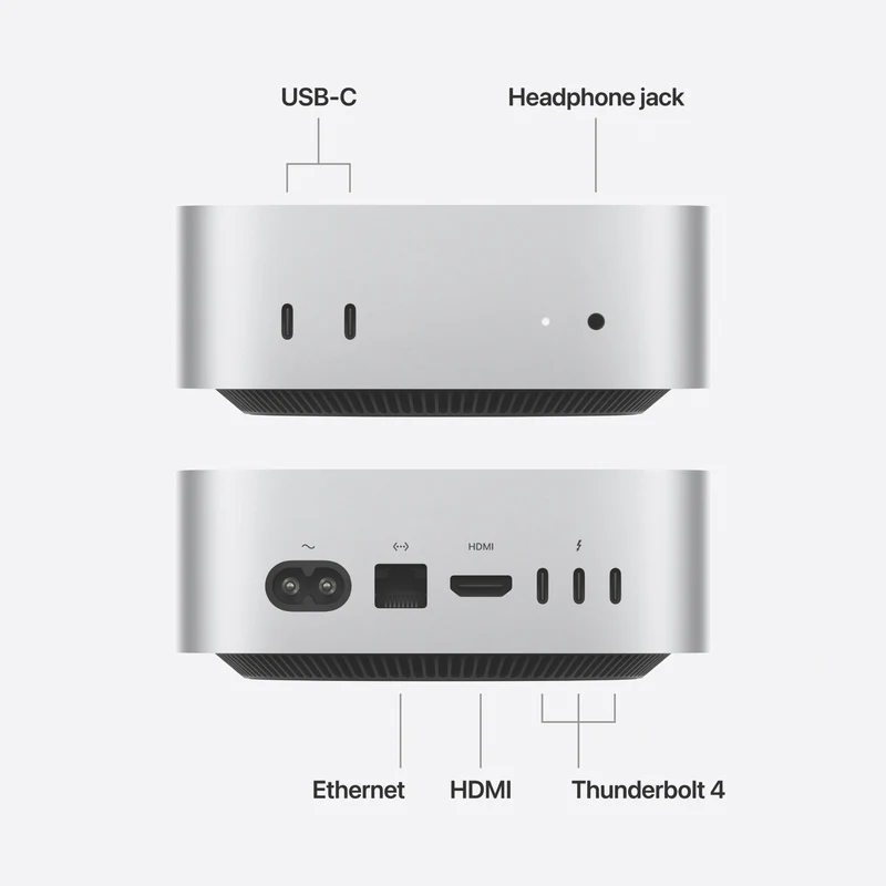 Apple Mac mini with M6 chip, 12-core CPU, 12-core GPU, 16GB, 256GB SSD