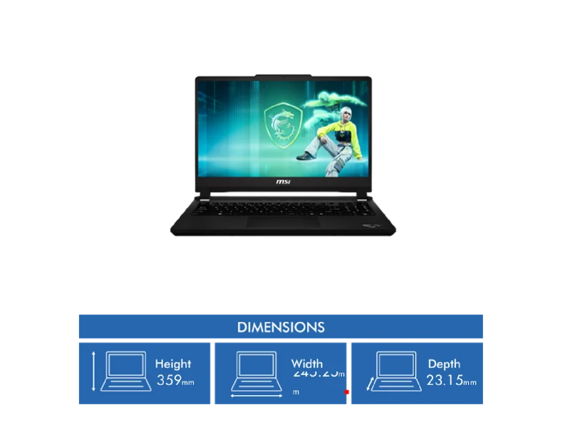 MSI Cyborg 15 Max 15.6" Core 7 16GB 512GB RTX5060 8GB Gaming Laptop