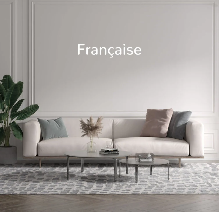 Custom text: Française