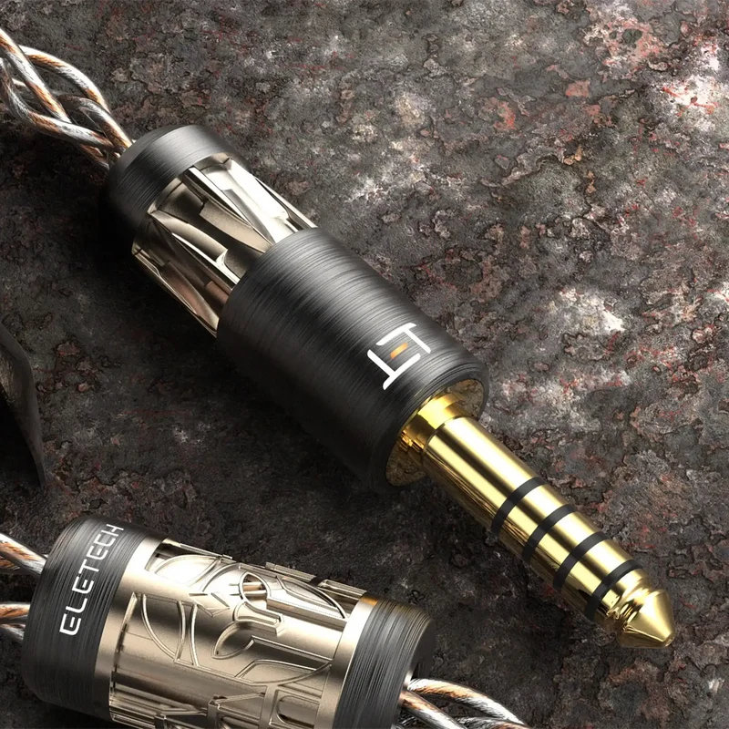 Eletech Odyssey | Gold Silver Copper IEM Upgrade Cable