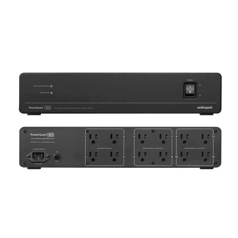 AudioQuest PowerQuest 303 | 12 Outlet Power Conditioner
