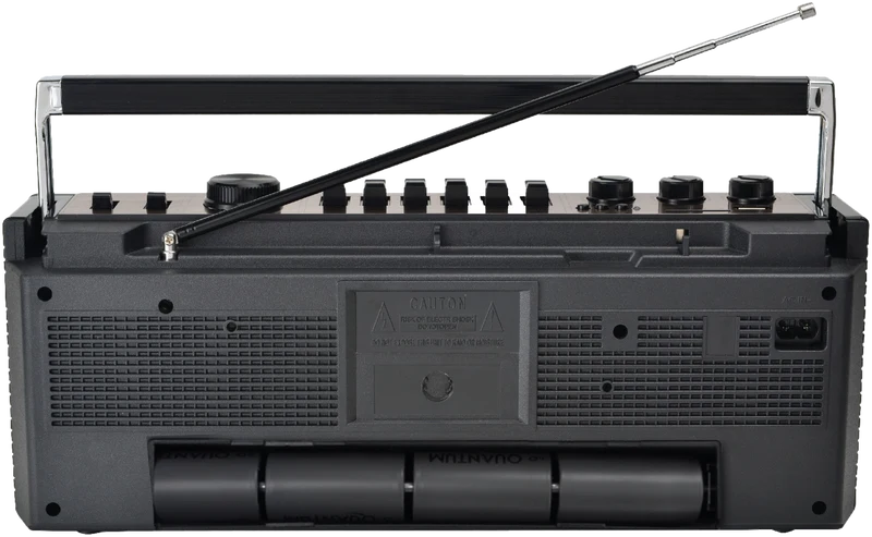 Laser Portable Cassette Boombox with AM/FM Radio