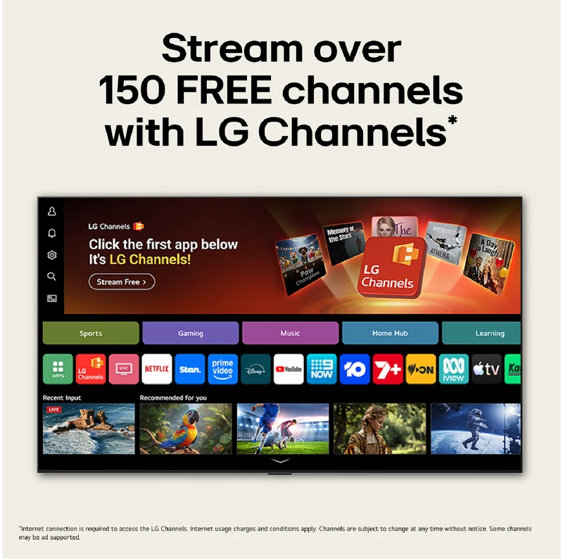 LG 98" NU855B NANO 4K UHD AI Smart TV 2026