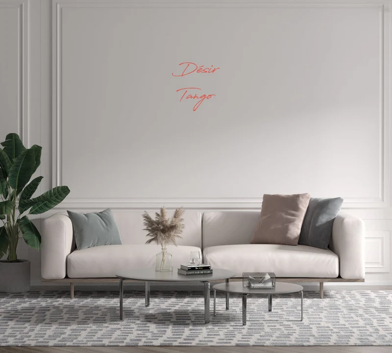 Custom text: Désir Tango