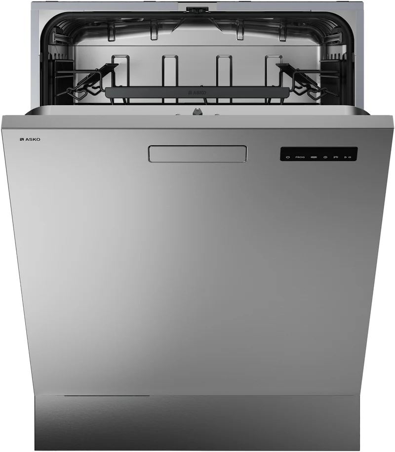 ASKO Classic 14 Place Setting Built-In Dishwasher, Stainless Steel