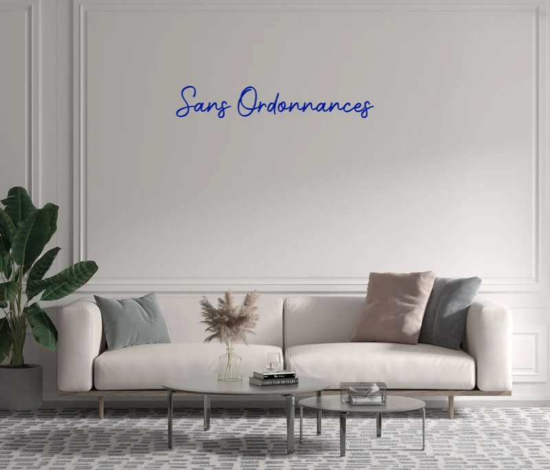 Custom text: Sans Ordonnances