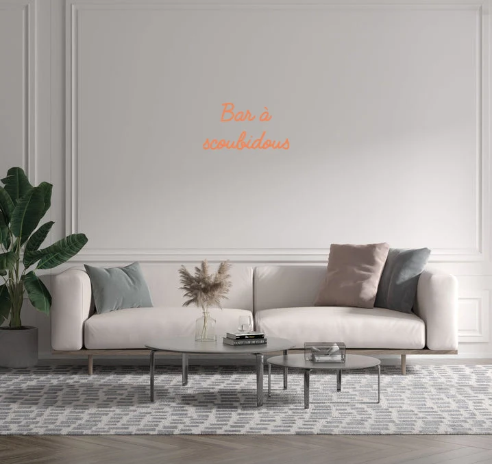 Custom text: Bar à scoubidous