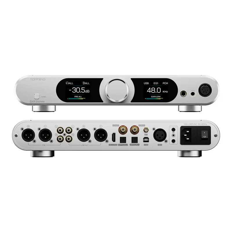 Topping DX9 Discrete | Fully Balanced Desktop DAC and Amp