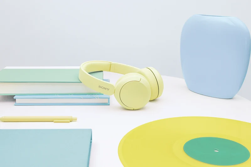 Sony Wireless headphones - Yellow
