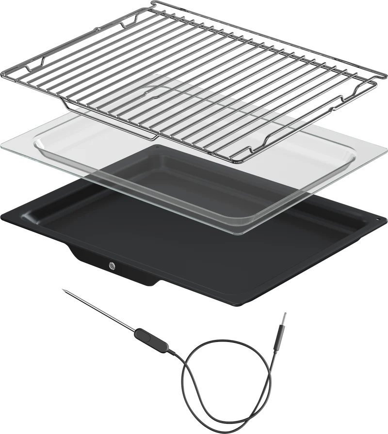 ASKO Essence 45cm Combi Microwave Oven, Black Glass