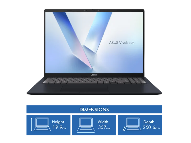 Asus Vivobook 16 16" Snapdragon X1 8GB 256GB Laptop
