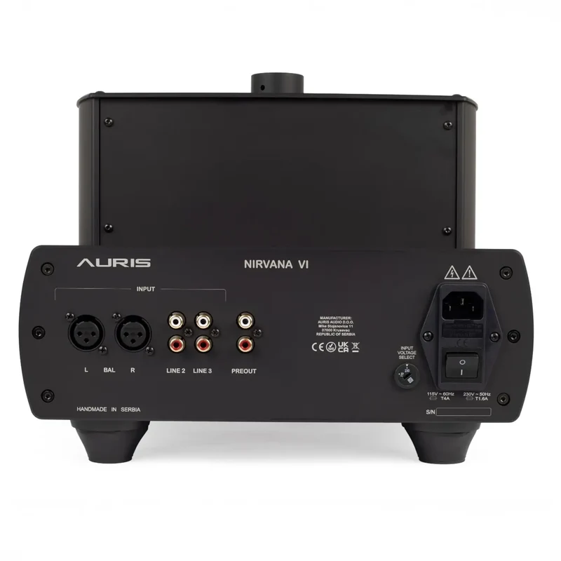 Auris Audio Nirvana 6 | Desktop Tube Headphone Amplifier