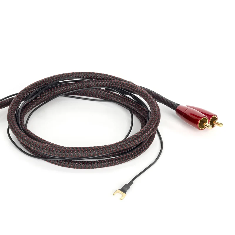 AudioQuest Golden Gate Turntable | RCA Turntable Cable + Ground Wire