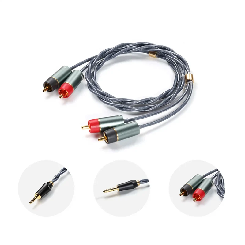 ddHiFi RC30A / RC40A / RC30B Cables | Desktop RCA Cables