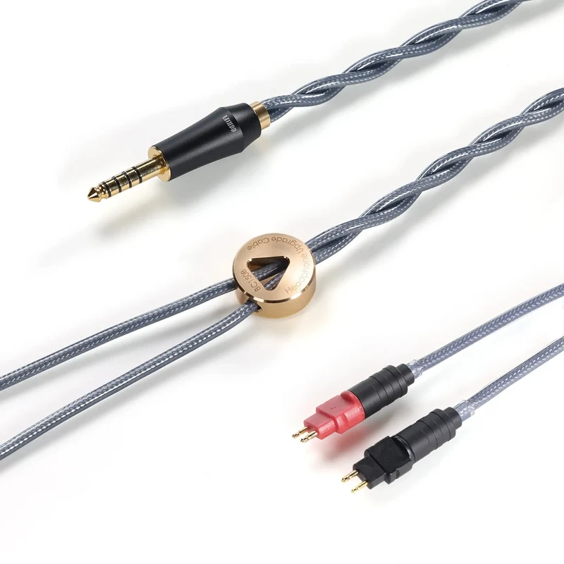 ddHiFi BC150B Cable | Double Shielded Silver Headphone Upgrade Cable