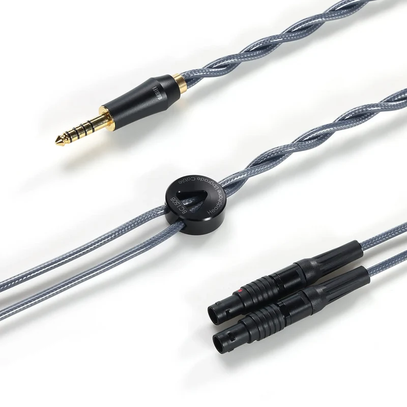 ddHiFi BC150B Cable | Double Shielded Silver Headphone Upgrade Cable