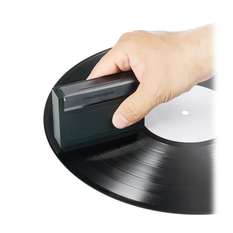Audio-Technica AT6028 | Record Cleaning Tool with Record Cover Stand