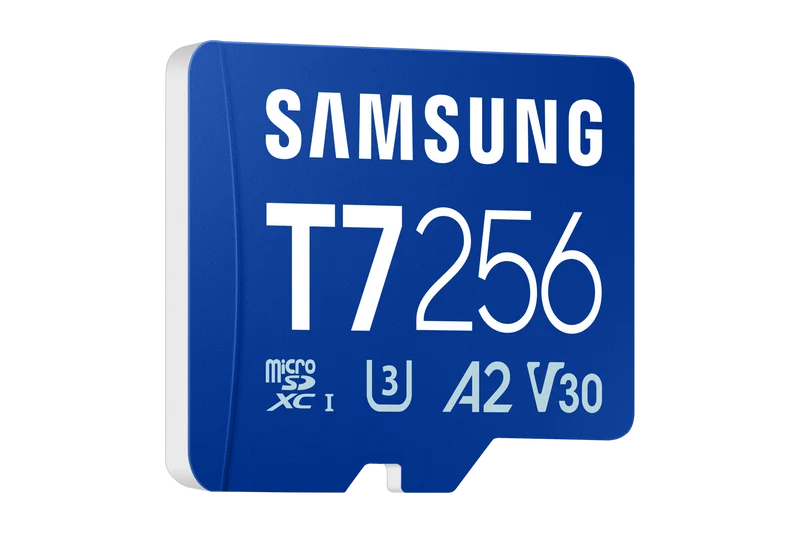 Samsung 256GB T7 Micro SD Memory Card UHS-1 / Class 10