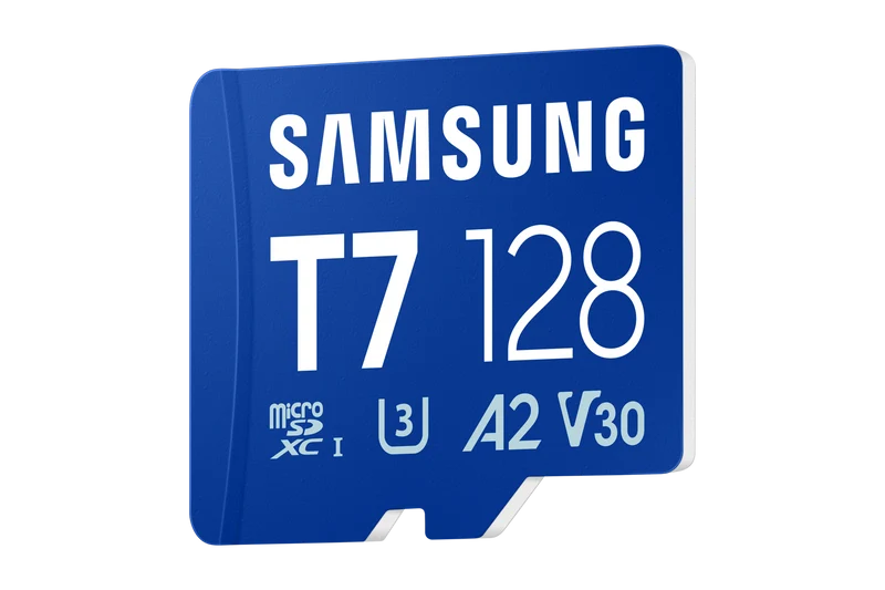 Samsung 128GB T7 Micro SD Memory Card UHS-1 / Class 10