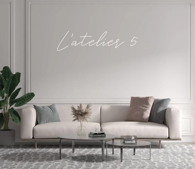 Custom text: L'atelier 5
