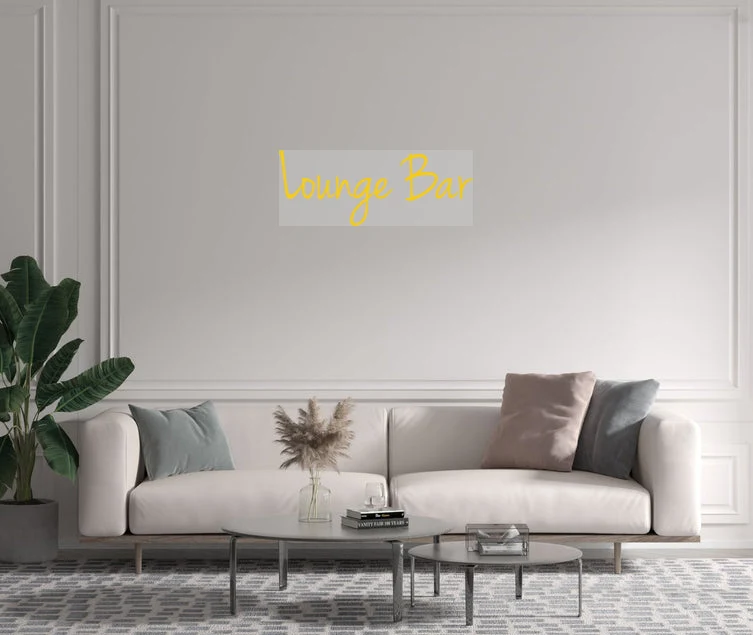 Custom text: Lounge Bar