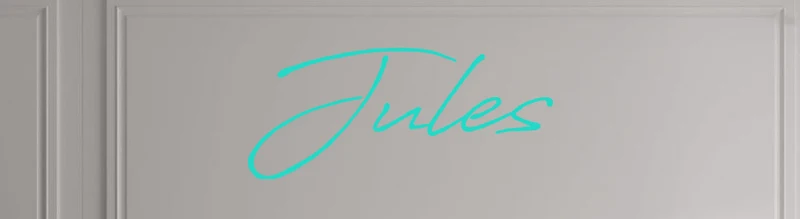 Custom text: Jules