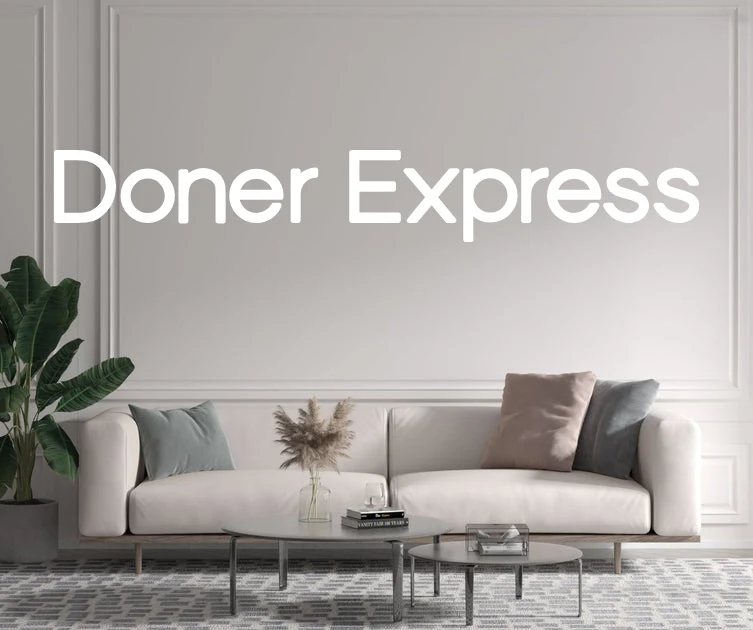 Custom text: Doner Express