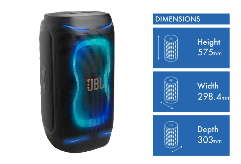 JBL PartyBox 130 Portable Speaker - Black