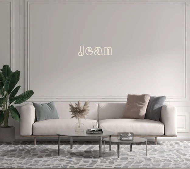 Custom text: Jean