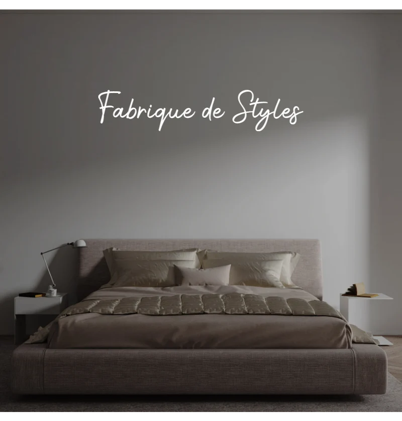 Custom text: Fabrique de Styles