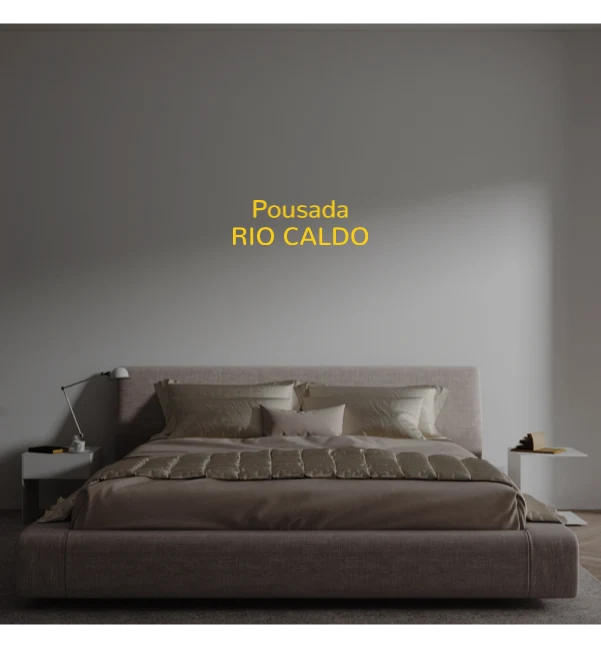Custom text: Pousada RIO CALDO
