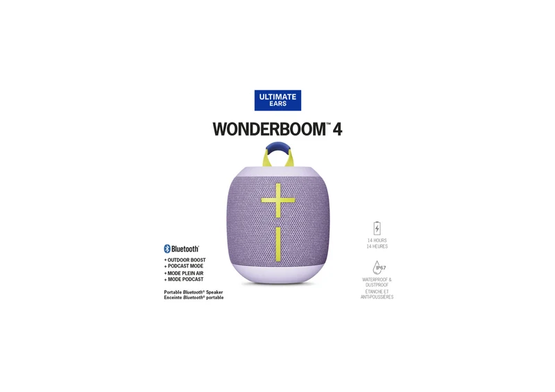 Ultimate Ears Wonderboom 4 - Lilac