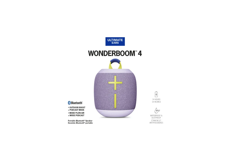 Ultimate Ears Wonderboom 4 - Lilac