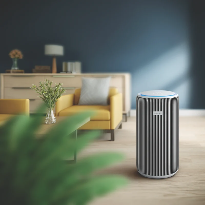 Philips 3200i Series Air Purifier Silver/White