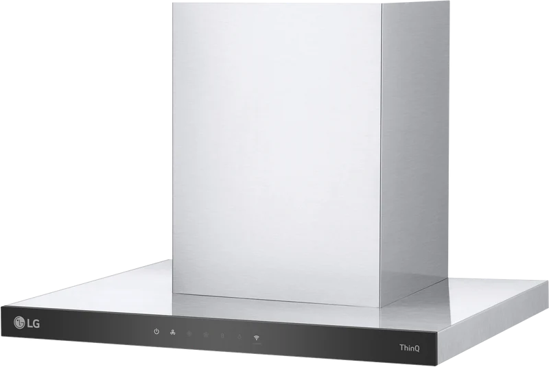 LG 60cm T-Shape Rangehood with ThinQ Auto, Stainless Steel