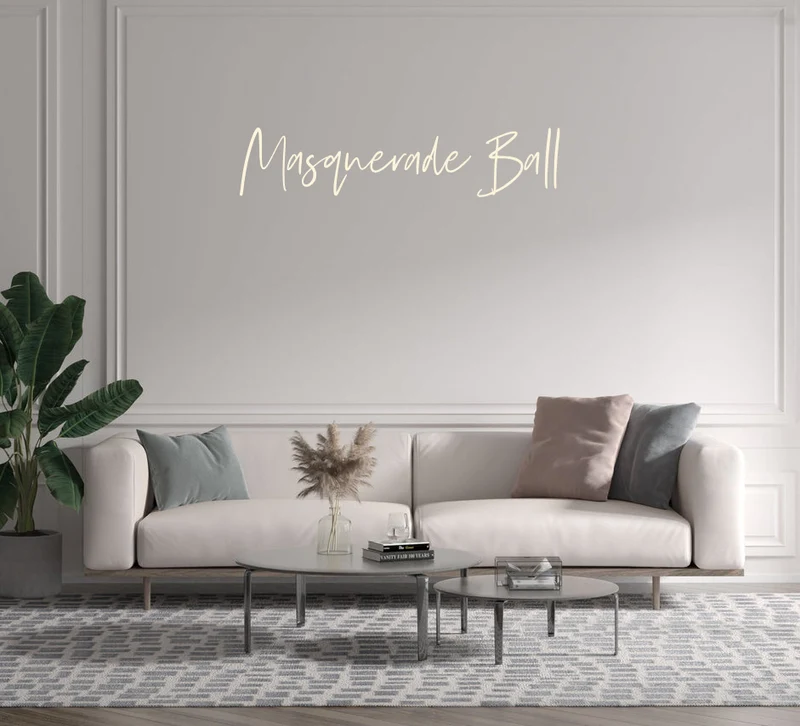 Custom text: Masquerade Ball