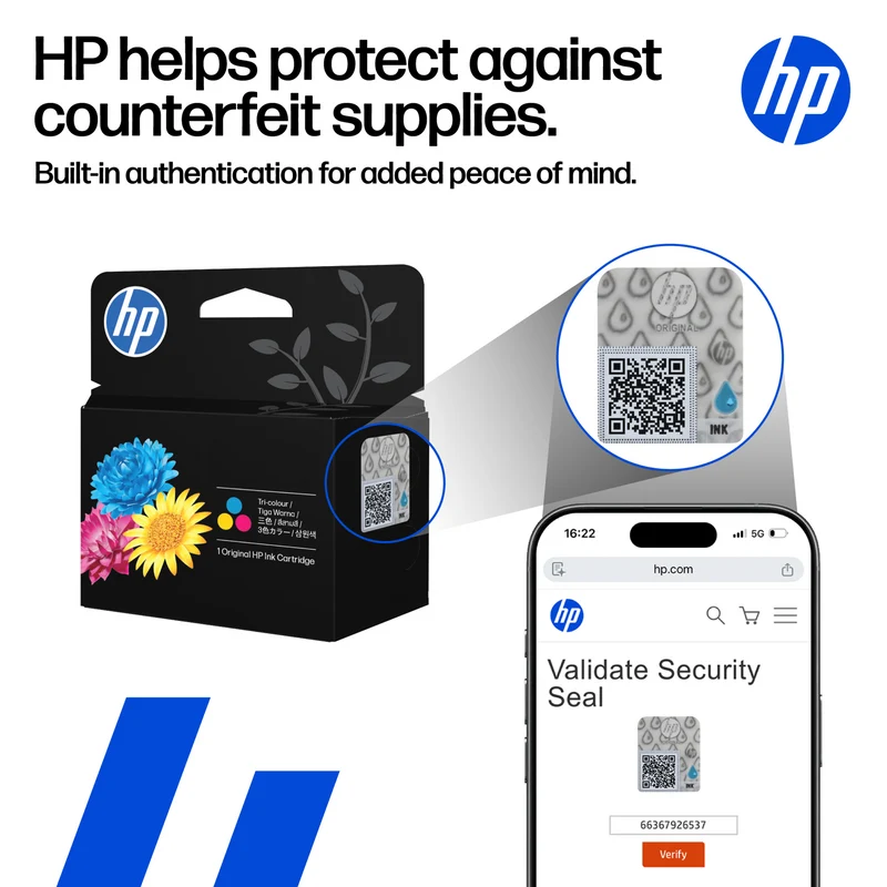 HP HP 68 Tri-Color Original Ink Cartridge