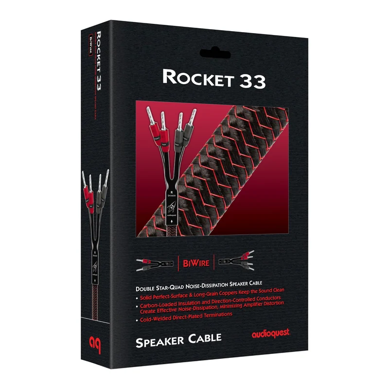 AudioQuest Rocket 33 | Speaker Cable (Pair)