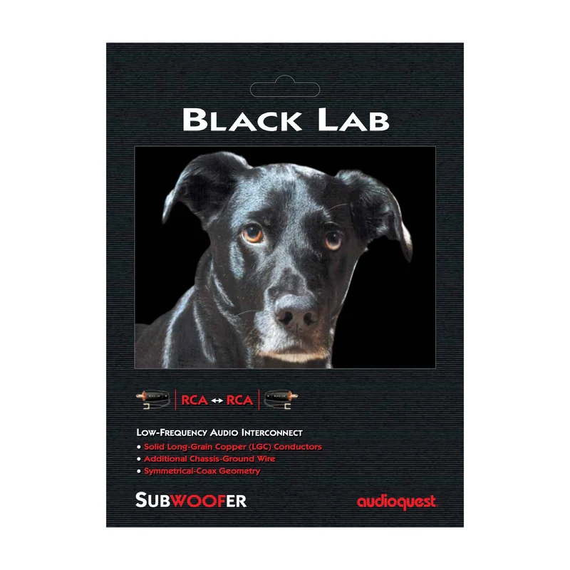 AudioQuest Black Lab | Subwoofer Cable