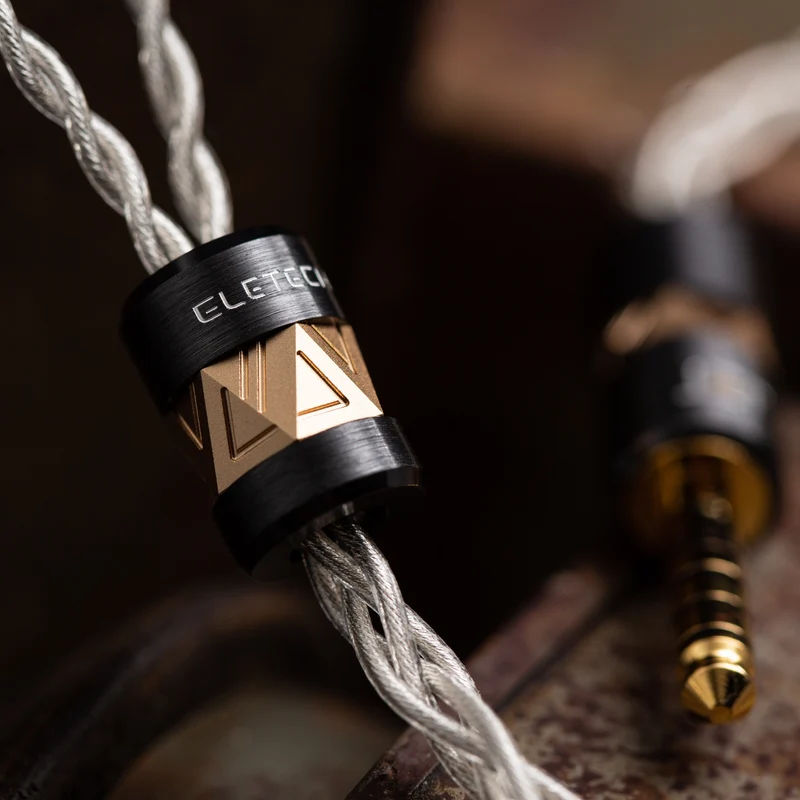 Eletech Cassiel | Silver-Plated Copper Upgrade Cable for IEMs