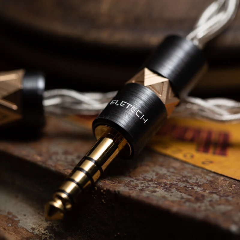 Eletech Cassiel | Silver-Plated Copper Upgrade Cable for IEMs
