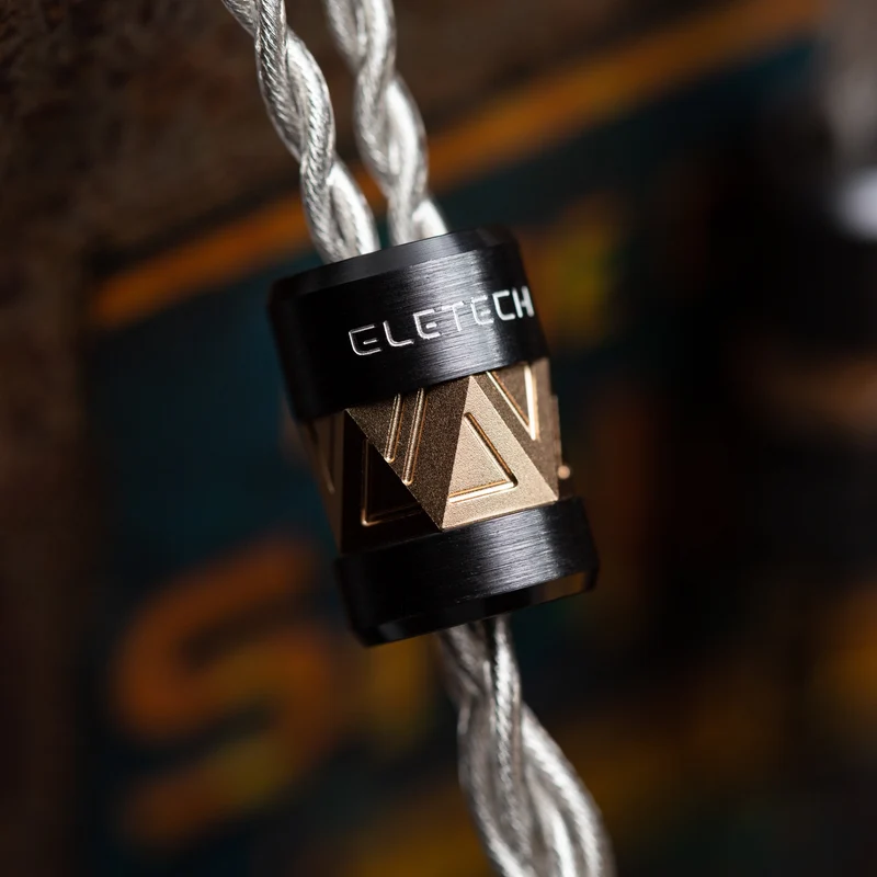Eletech Cassiel | Silver-Plated Copper Upgrade Cable for IEMs