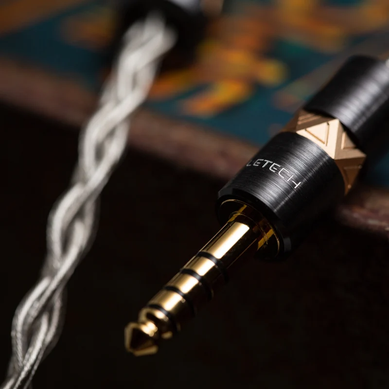 Eletech Cassiel | Silver-Plated Copper Upgrade Cable for IEMs