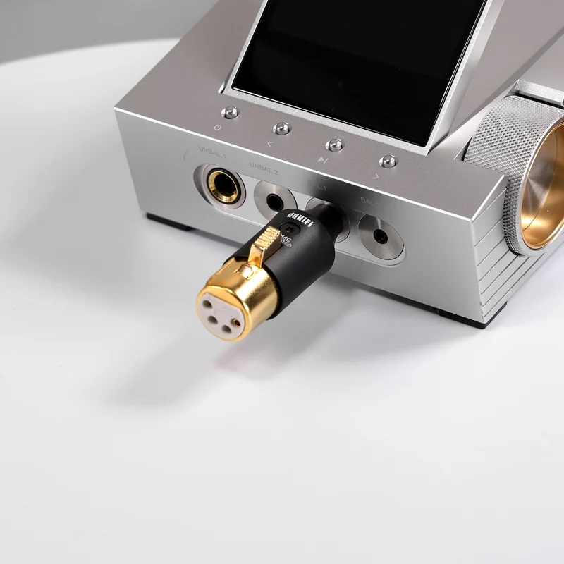 ddHiFi XLR44C Headphone Adapter | Balanced XLR 4pin F to 4.4mm M