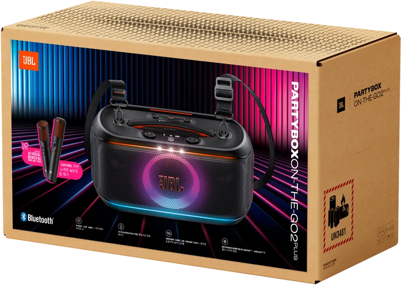 JBL PartyBox On The Go 2 Plus Portable Speaker