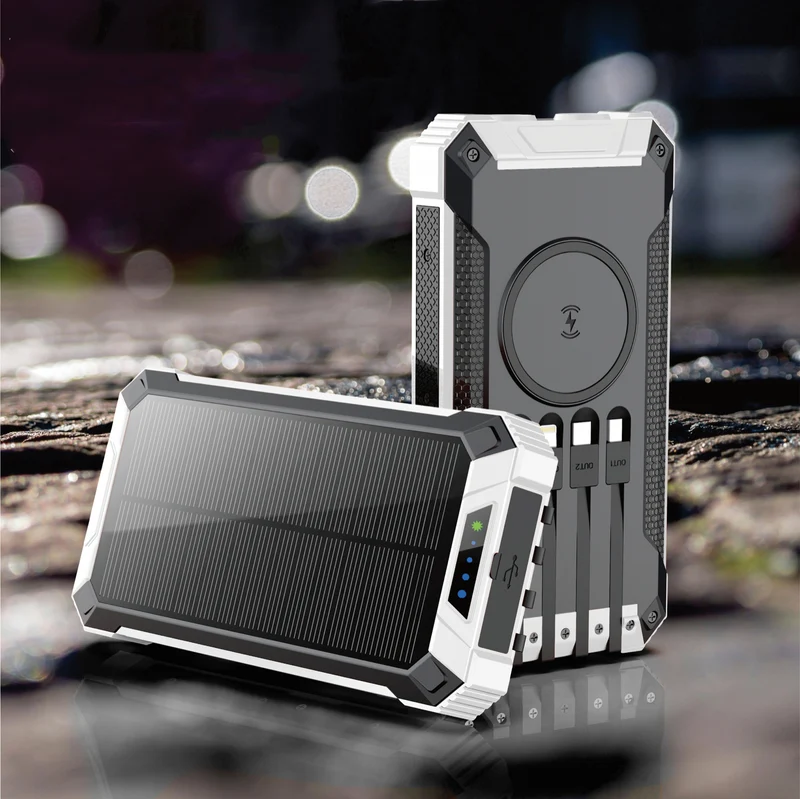 Uniden 20000mAh Wireless Solar Power Bank